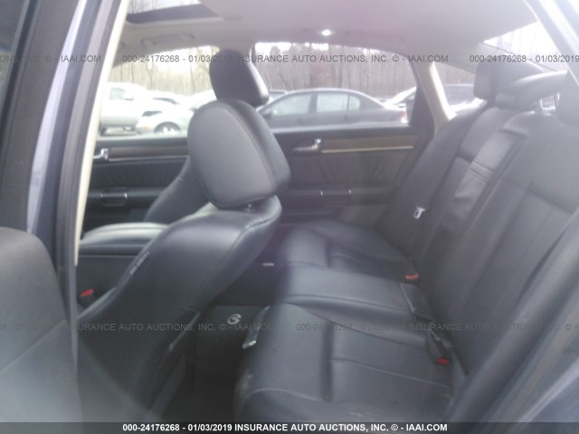 JNKAY01F88M656451 - 2008 INFINITI M35 GRAY photo 8