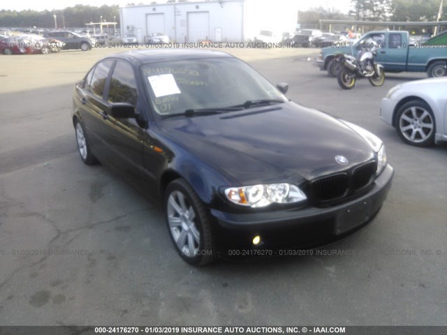 WBAAZ33444KP83941 - 2004 BMW 325 IS SULEV BLACK photo 1