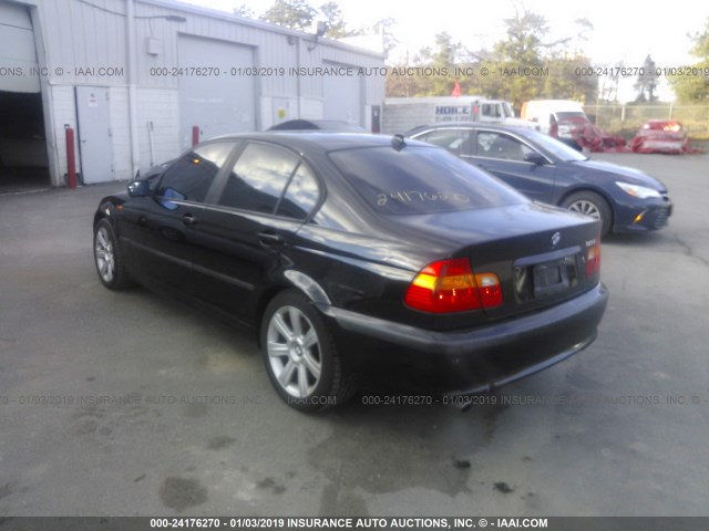 WBAAZ33444KP83941 - 2004 BMW 325 IS SULEV BLACK photo 3