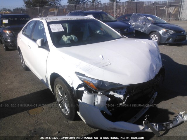 4T1BF1FK7GU169906 - 2016 TOYOTA CAMRY LE/XLE/SE/XSE WHITE photo 1