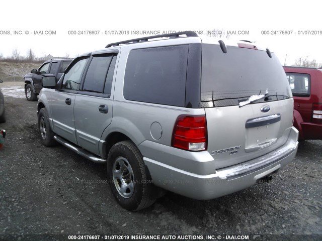 1FMPU16595LA38971 - 2005 FORD EXPEDITION XLT SILVER photo 3