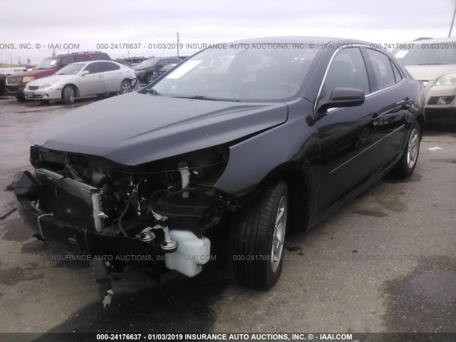 1G11B5SA3DF272846 - 2013 CHEVROLET MALIBU LS 黑色 照片 2