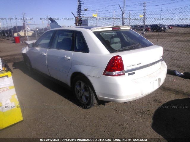 1G1ZT62805F283145 - 2005 CHEVROLET MALIBU MAXX LS WHITE photo 3