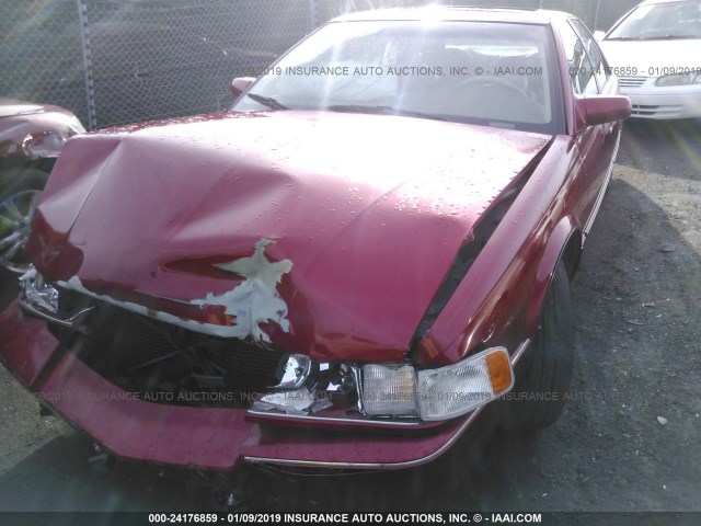 1G6KY5297VU840970 - 1997 CADILLAC SEVILLE STS RED photo 2