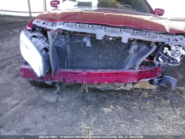 2C3CCAAG3EH372946 - 2014 CHRYSLER 300 RED photo 6