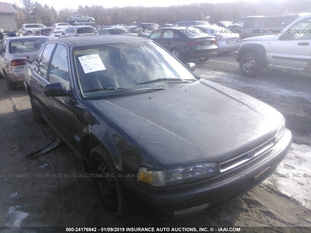 1HGCB7651MA156973 - 1991 HONDA ACCORD LX/EX GRAY photo 1