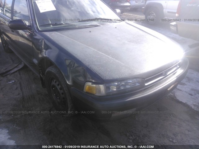 1HGCB7651MA156973 - 1991 HONDA ACCORD LX/EX GRAY photo 6