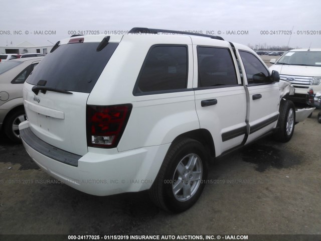 1J4GS48K76C160660 - 2006 JEEP GRAND CHEROKEE LAREDO/COLUMBIA/FREEDOM 白色 照片 4