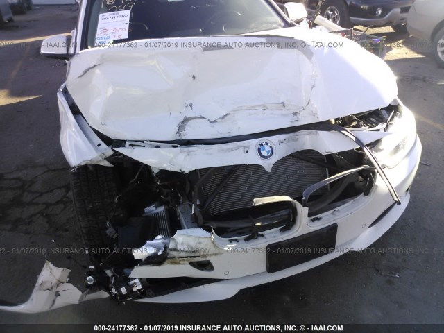 WBA3B9C50FF589668 - 2015 BMW 335 XI WHITE photo 6