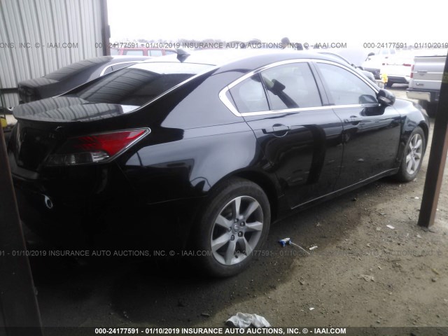 19UUA8F51DA015785 - 2013 ACURA TL TECH BLACK photo 4