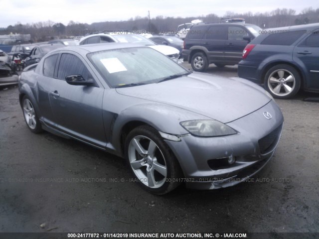 JM1FE173440126630 - 2004 MAZDA RX8 GRAY photo 1