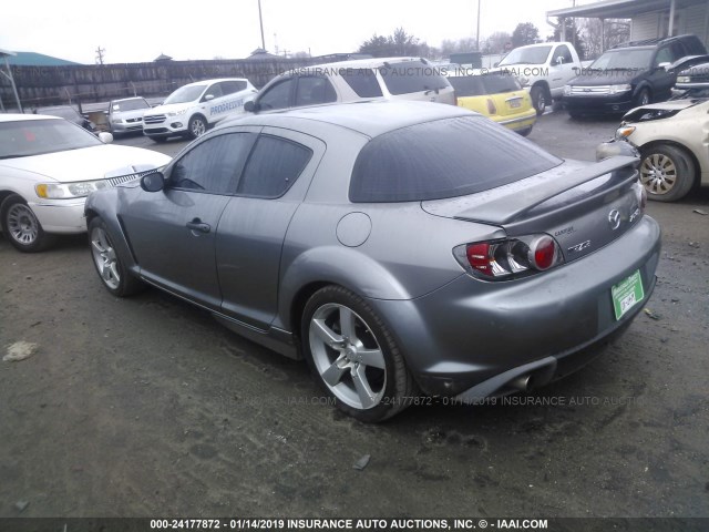 JM1FE173440126630 - 2004 MAZDA RX8 GRAY photo 3