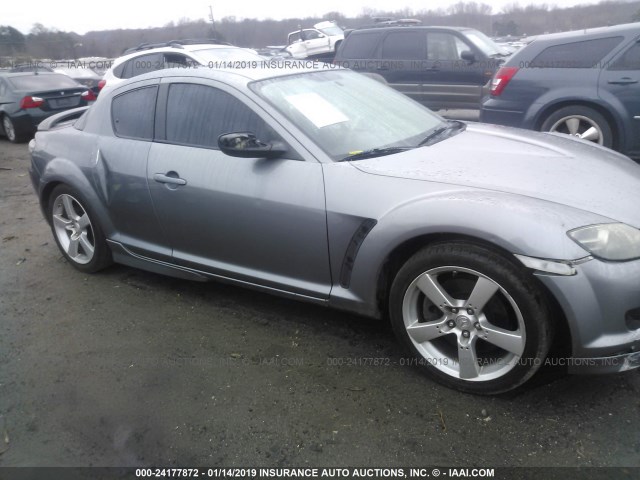 JM1FE173440126630 - 2004 MAZDA RX8 GRAY photo 6