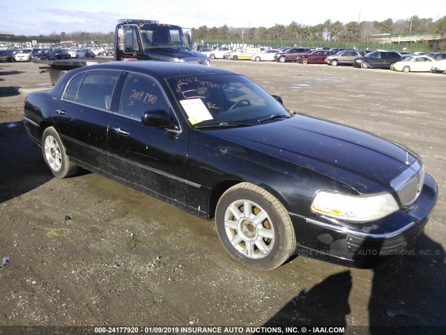 1LNHM84W27Y620666 - 2007 LINCOLN TOWN CAR EXECUTIVE L BLACK photo 1