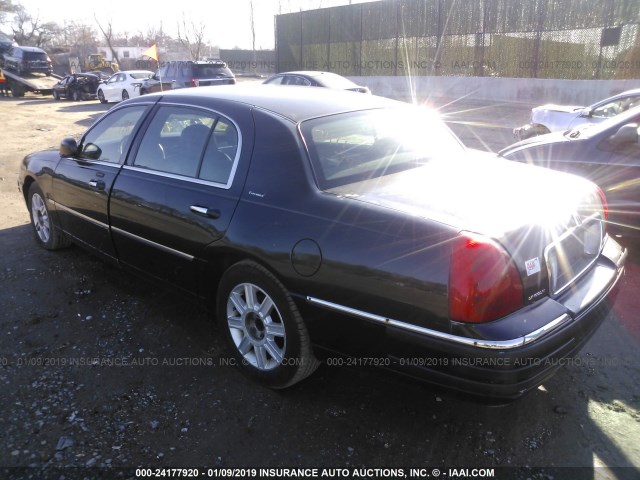 1LNHM84W27Y620666 - 2007 LINCOLN TOWN CAR EXECUTIVE L BLACK photo 3