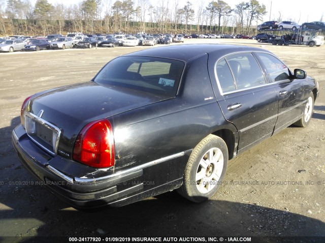 1LNHM84W27Y620666 - 2007 LINCOLN TOWN CAR EXECUTIVE L BLACK photo 4