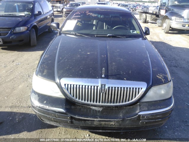 1LNHM84W27Y620666 - 2007 LINCOLN TOWN CAR EXECUTIVE L BLACK photo 6