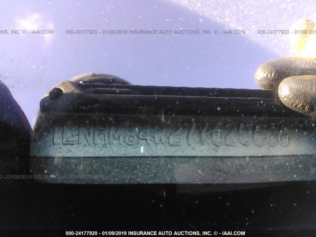 1LNHM84W27Y620666 - 2007 LINCOLN TOWN CAR EXECUTIVE L BLACK photo 9