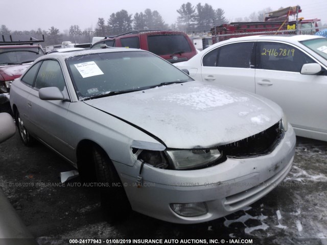 2T1CF22P4YC362321 - 2000 TOYOTA CAMRY SOLARA SE/SLE SILVER photo 1