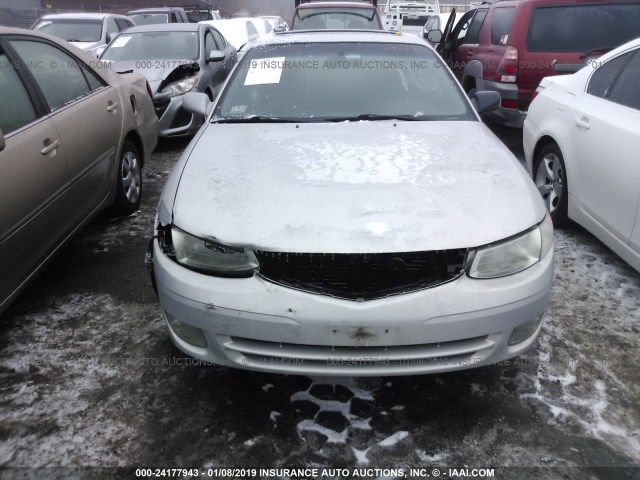 2T1CF22P4YC362321 - 2000 TOYOTA CAMRY SOLARA SE/SLE SILVER photo 6