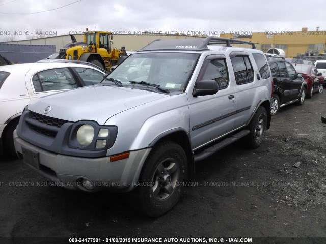 5N1ED28Y93C666238 - 2003 NISSAN XTERRA XE/SE SILVER photo 2