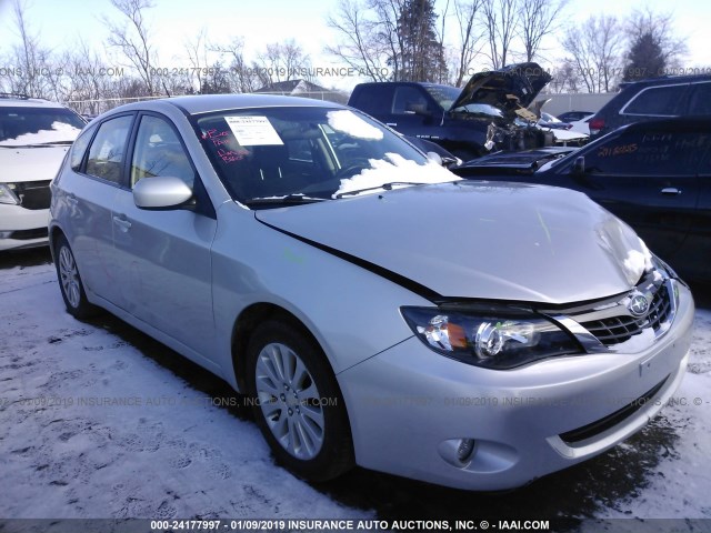 JF1GH61659H814615 - 2009 SUBARU IMPREZA 2.5I SILVER photo 1