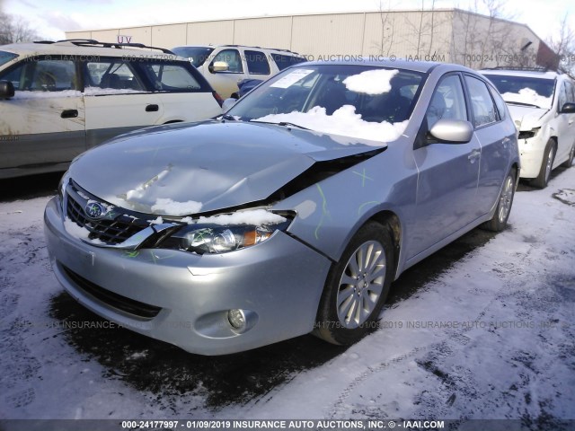 JF1GH61659H814615 - 2009 SUBARU IMPREZA 2.5I SILVER photo 2