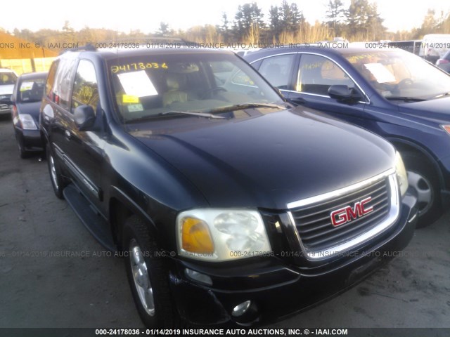 1GKDT13S532208447 - 2003 GMC ENVOY BLACK photo 1