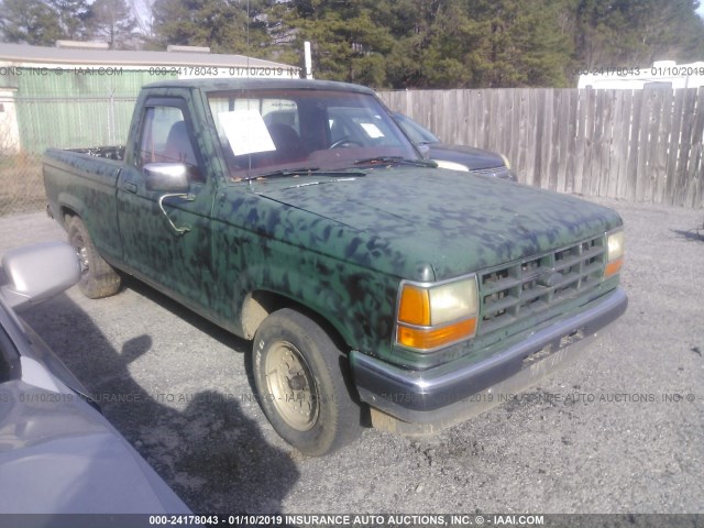 1FTCR10A9LUB83381 - 1990 FORD RANGER GREEN photo 1