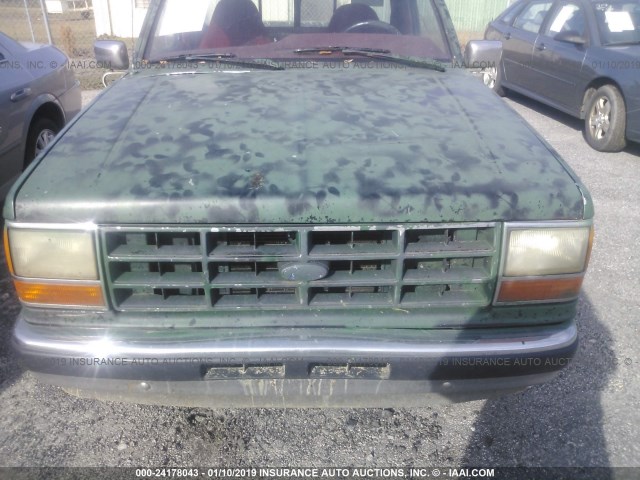 1FTCR10A9LUB83381 - 1990 FORD RANGER GREEN photo 10