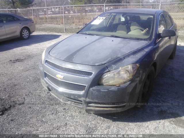 1G1ZG57B294160953 - 2009 CHEVROLET MALIBU LS 灰色 照片 6