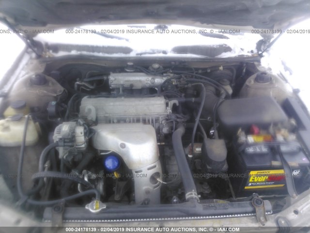 4T1BG22K31U040111 - 2001 TOYOTA CAMRY CE/LE/XLE 金色 照片 10