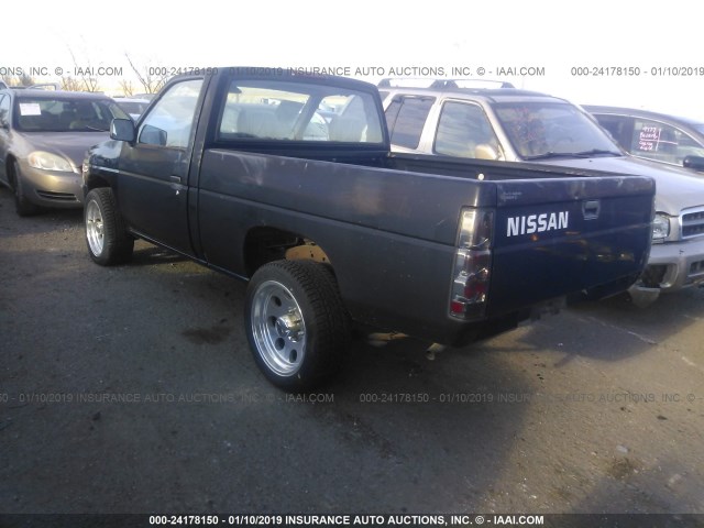 1N6SD11S5SC375948 - 1995 NISSAN TRUCK E/XE BLACK photo 3