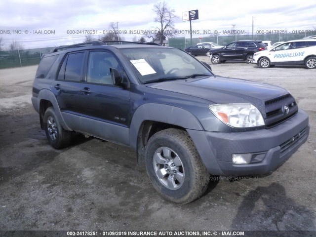 JTEBT14R630009624 - 2003 TOYOTA 4RUNNER SR5/SPORT GRAY photo 1