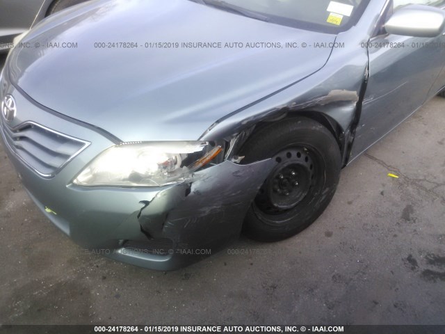 4T1BF3EKXAU551657 - 2010 TOYOTA CAMRY SE/LE/XLE GREEN photo 6