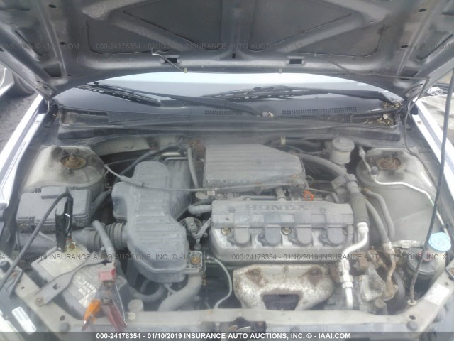 2HGES16384H581032 - 2004 HONDA CIVIC DX VP Gümüş foto 10