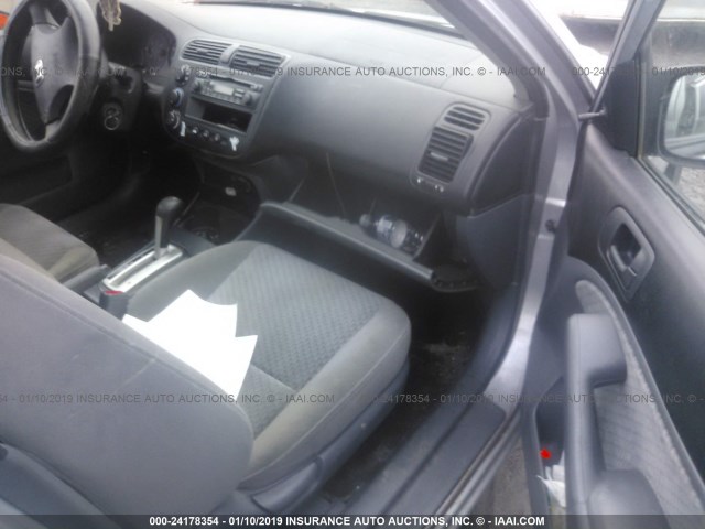 2HGES16384H581032 - 2004 HONDA CIVIC DX VP Gümüş foto 5