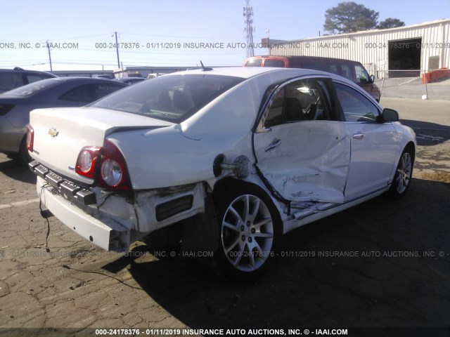 1G1ZK57B99F200156 - 2009 CHEVROLET MALIBU LTZ თეთრი ფოტო 4