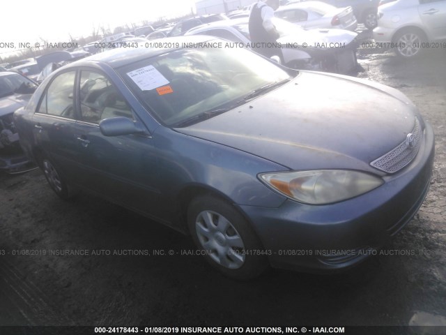 4T1BE32K94U896092 - 2004 TOYOTA CAMRY LE/XLE/SE BLUE photo 1