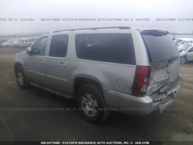 1GNFK163X8R129857 - 2008 CHEVROLET SUBURBAN K1500 LS SILVER photo 3