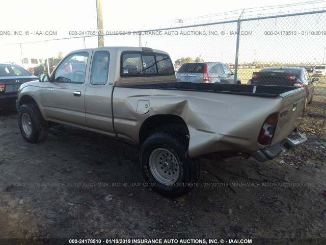 4TASM92NXWZ131897 - 1998 TOYOTA TACOMA XTRACAB PRERUNNER GOLD photo 3