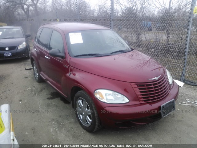 3C8FY68B55T642461 - 2005 CHRYSLER PT CRUISER LIMITED RED photo 1