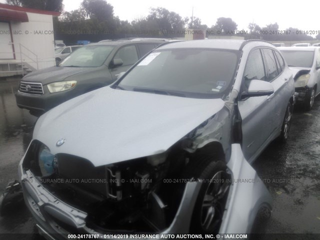 WBXHU7C37H5D71697 - 2017 BMW X1 SDRIVE28I GRAY photo 2