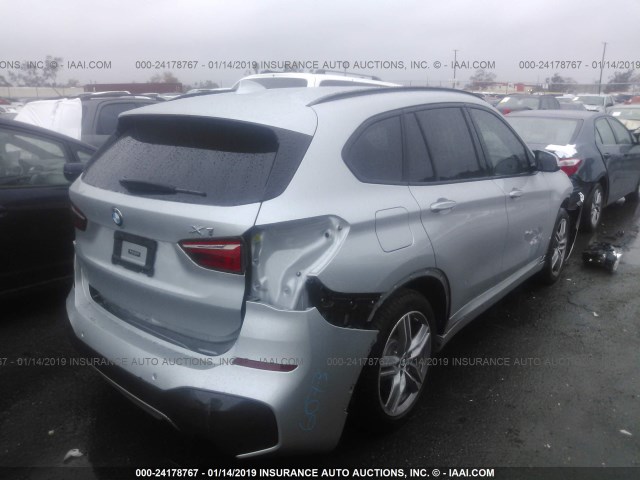 WBXHU7C37H5D71697 - 2017 BMW X1 SDRIVE28I GRAY photo 4