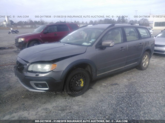 YV4BZ982981033459 - 2008 VOLVO XC70 GRAY photo 2