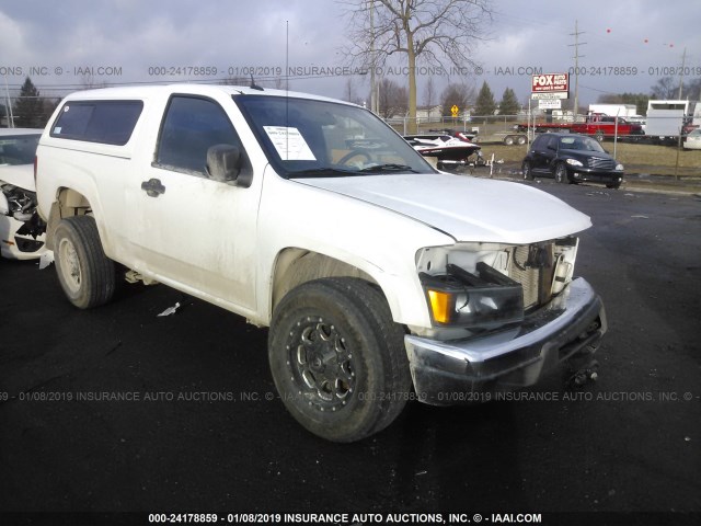 1GTHTCD95A8133151 - 2010 GMC CANYON SLE WHITE photo 1