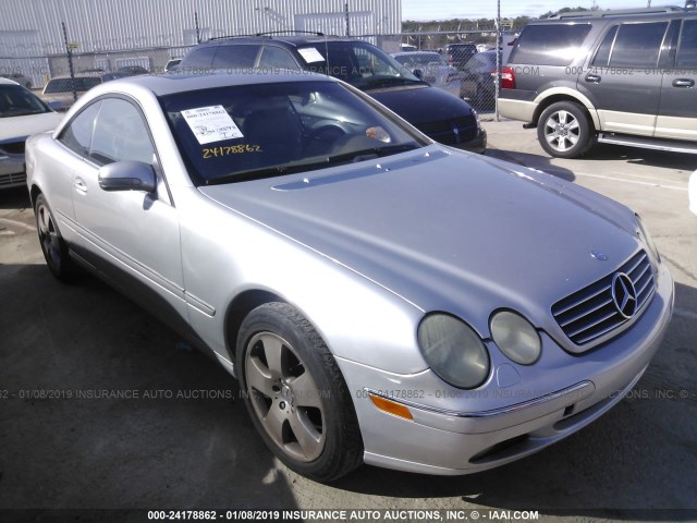 WDBPJ75J42A026389 - 2002 MERCEDES-BENZ CL 500 SILVER photo 1