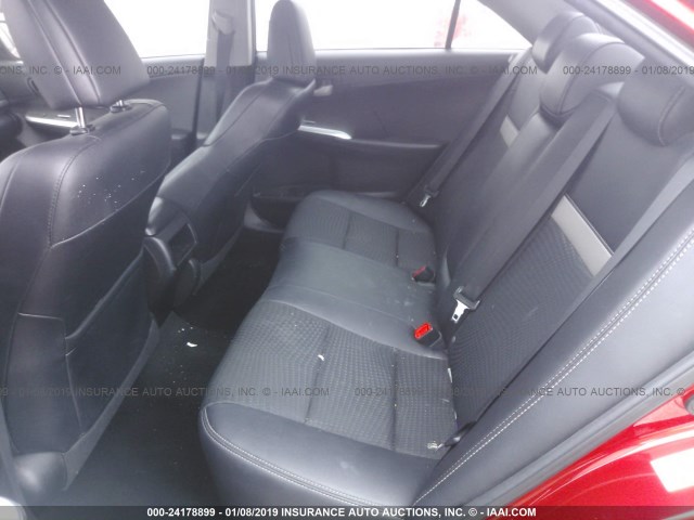 4T1BF1FK9EU868807 - 2014 TOYOTA CAMRY L/SE/LE/XLE 红色 照片 8