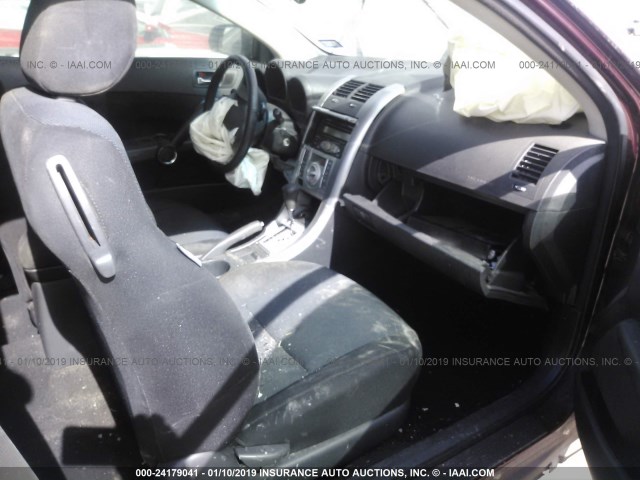 JTKDE167X60065730 - 2006 TOYOTA SCION TC იასამნისფერი ფოტო 5