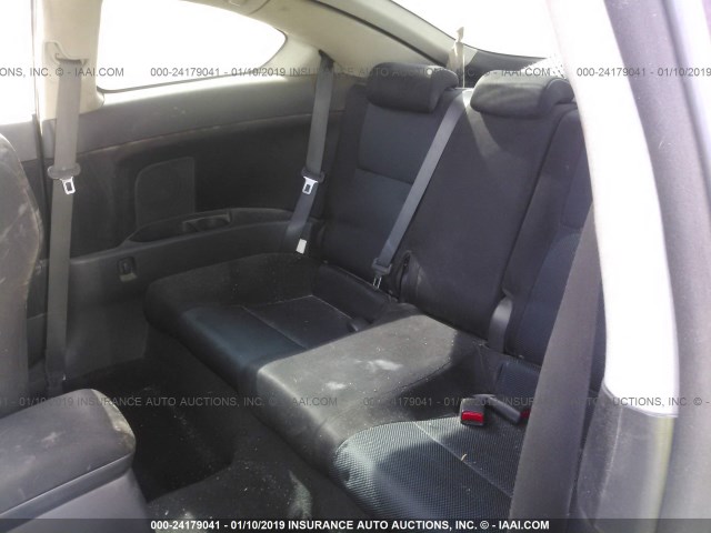 JTKDE167X60065730 - 2006 TOYOTA SCION TC იასამნისფერი ფოტო 8